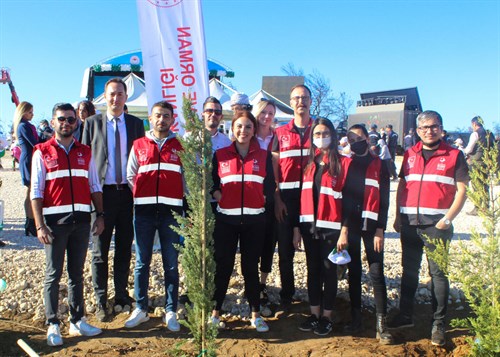 Antalya’da “Geleceğe Nefes, Dünyaya Nefes” Sloganı ile Fidan Dikimi Gerçekleşti