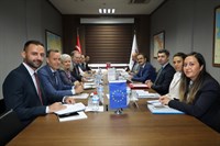 AB Türkiye Delegasyon Başkanı Genel Müdürümüzü Ziyaret Etti