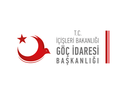 Türkçe - Göç İdaresi Başkanlığı Logosunun Yatay Hali